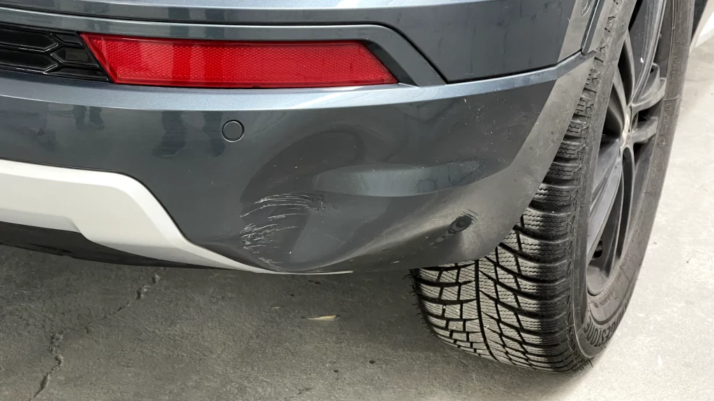 Smart Repair Schaden vor der Reparatur in Hagen